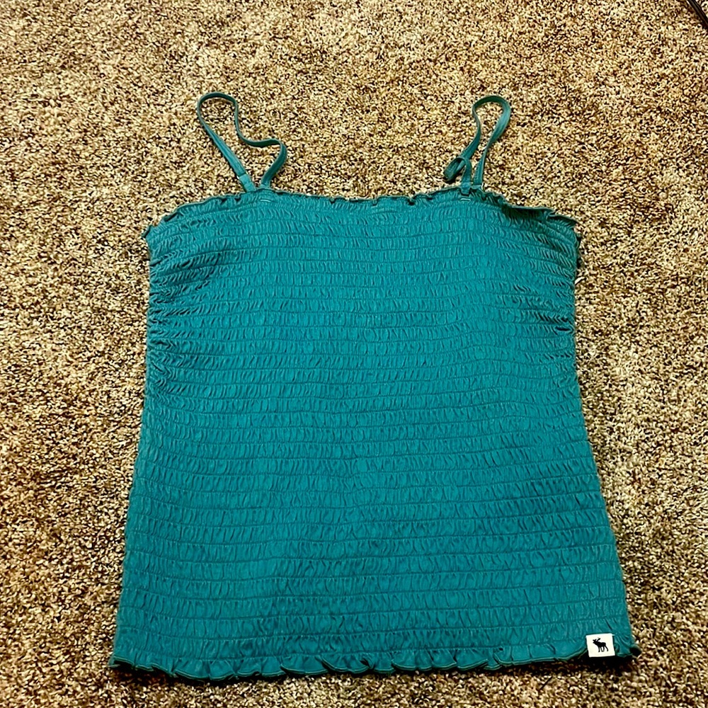 Abercrombie kids. Size: 15/16 Teal tank top